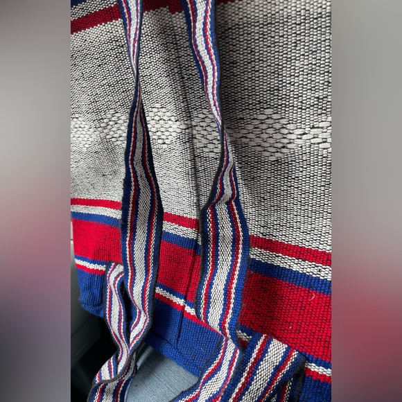 * Woven Captain America Baja draw string backpack Bag - Picture 8 of 8